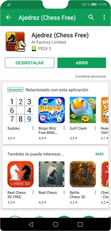 Pulsa la tecla de inicio para terminar y regresar a la pantalla de inicio. Pulsa la tecla de inicio para terminar y regresar a la pantalla de inicio.