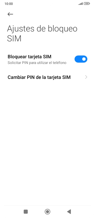 Pulsa el indicador junto a 