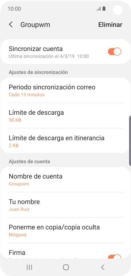 Pulsa el indicador junto a Pulsa el indicador junto a