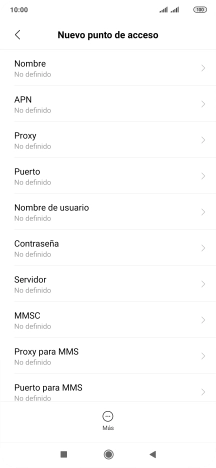 Pulsa Nombre. Pulsa Nombre.