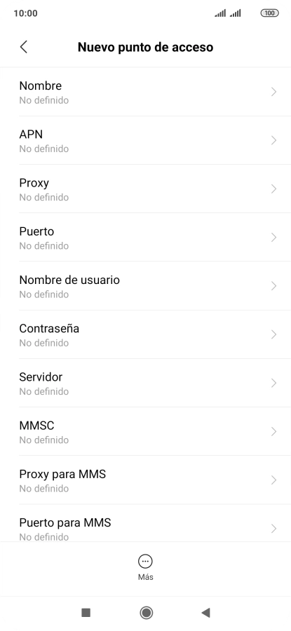 Pulsa Nombre. Pulsa Nombre.