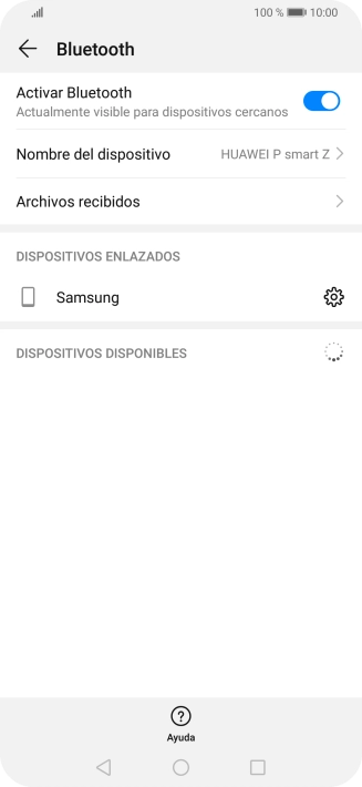 Pulsa la tecla de inicio para terminar y regresar a la pantalla de inicio.