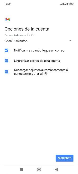 Pulsa la lista desplegable bajo 