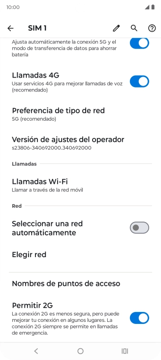 Pulsa Elegir red. Pulsa Elegir red.