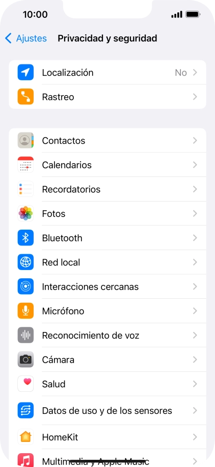 Pulsa Localización. Pulsa Localización.