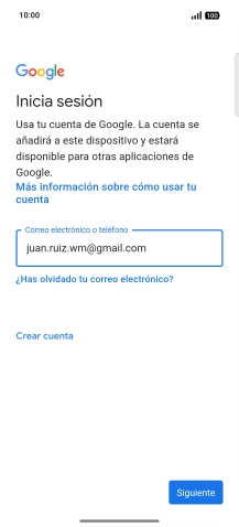Pulsa Siguiente.