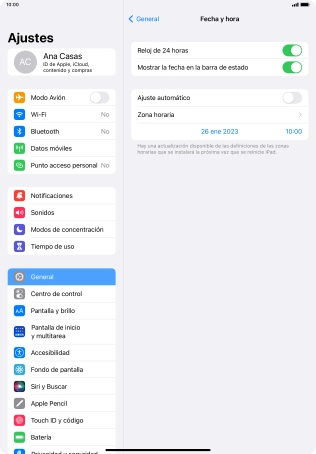 Pulsa el indicador junto a Pulsa el indicador junto a