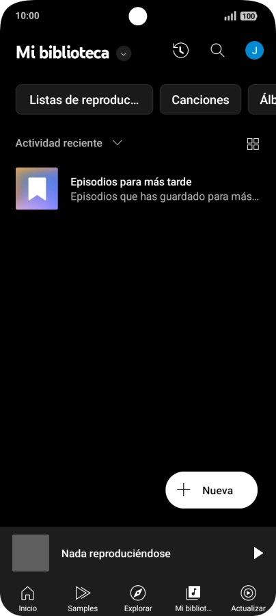 Pulsa la lista desplegable. Pulsa la lista desplegable.