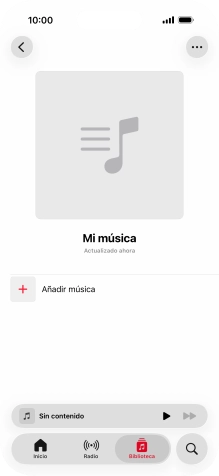 Pulsa Añadir música. Pulsa Añadir música.