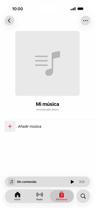 Pulsa Añadir música. Pulsa Añadir música.