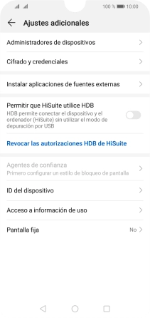 Pulsa Cifrado y credenciales. Pulsa Cifrado y credenciales.