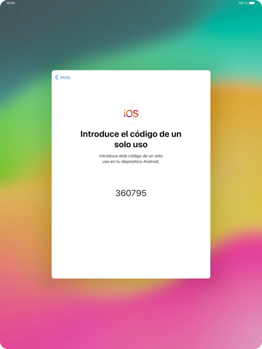 Seguir las indicaciones de la pantalla y de la app 