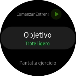 Pulsa Objetivo y sigue las indicaciones de la pantalla para fijar los objetivos deseados. Pulsa Objetivo y sigue las indicaciones de la pantalla para fijar los objetivos deseados.
