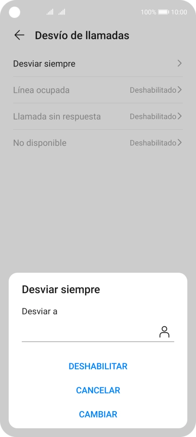 Pulsa DESHABILITAR. Pulsa DESHABILITAR.
