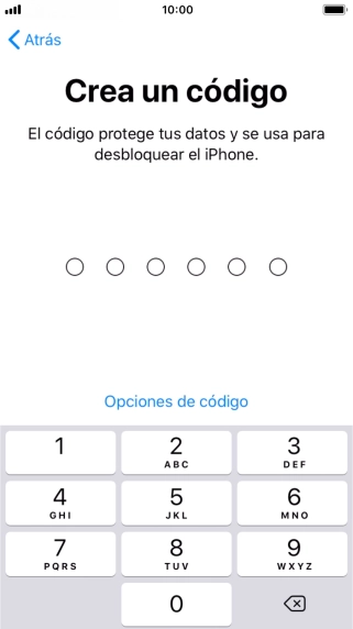 Pulsa Opciones de código. Pulsa Opciones de código.