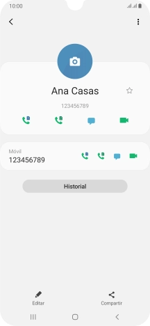 Pulsa la tecla de inicio para terminar y regresar a la pantalla de inicio. Pulsa la tecla de inicio para terminar y regresar a la pantalla de inicio.