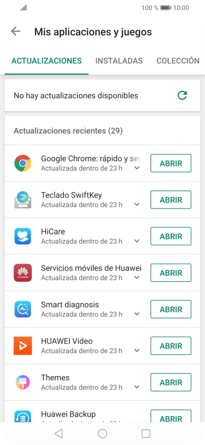 Pulsa INSTALADAS. Pulsa INSTALADAS.