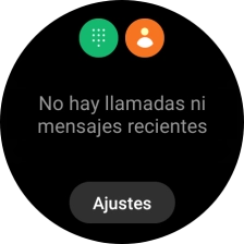 Pulsa el icono de teclado e introduce el número deseado. Pulsa el icono de teclado e introduce el número deseado.
