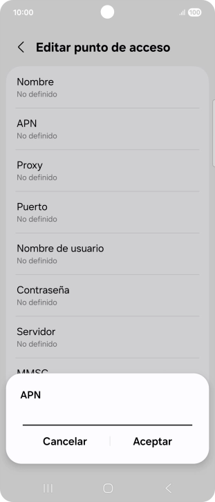Introduce airtelwap.es y pulsa Aceptar. Introduce airtelwap.es y pulsa Aceptar.