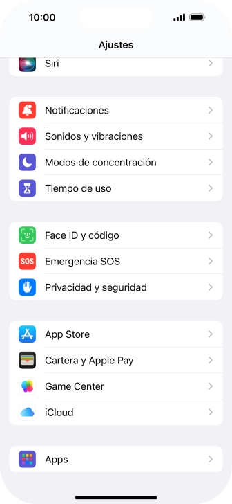 Pulsa Privacidad y seguridad. Pulsa Privacidad y seguridad.