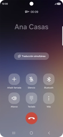 Pulsa Traducción simultánea. Pulsa Traducción simultánea.