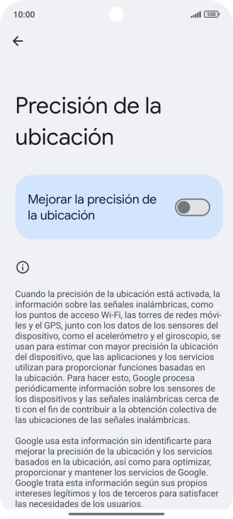 Si pulsas el indicador junto a Si pulsas el indicador junto a