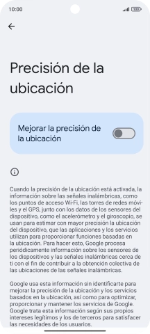 Si pulsas el indicador junto a Si pulsas el indicador junto a