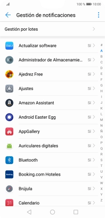 Pulsa la app deseada. Pulsa la app deseada.