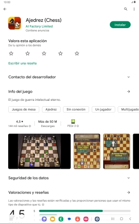 Pulsa la tecla de inicio para terminar y regresar a la pantalla de inicio. Pulsa la tecla de inicio para terminar y regresar a la pantalla de inicio.