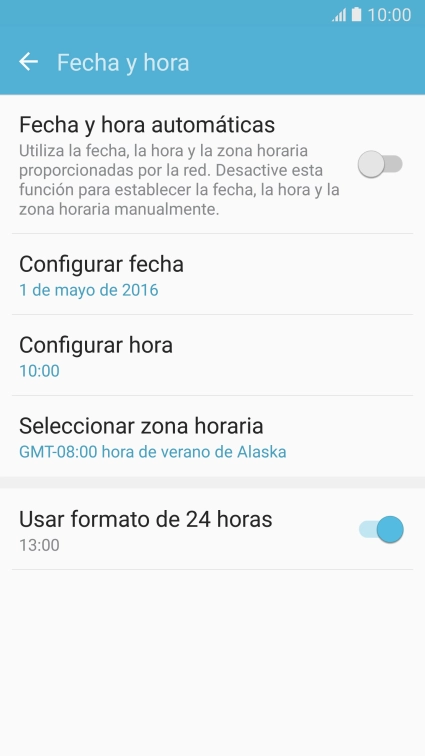Pulsa el indicador junto a 