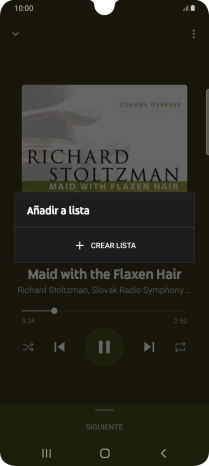 Pulsa CREAR LISTA. Pulsa CREAR LISTA.