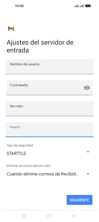 Pulsa la lista desplegable bajo 