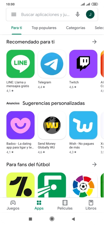 Desliza el dedo hacia la derecha desde la parte izquierda de la pantalla. Desliza el dedo hacia la derecha desde la parte izquierda de la pantalla.