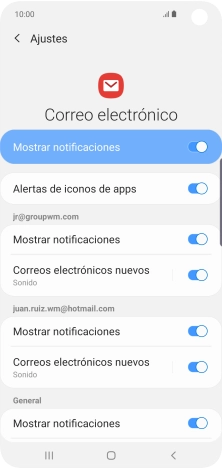 Pulsa el indicador junto a Pulsa el indicador junto a