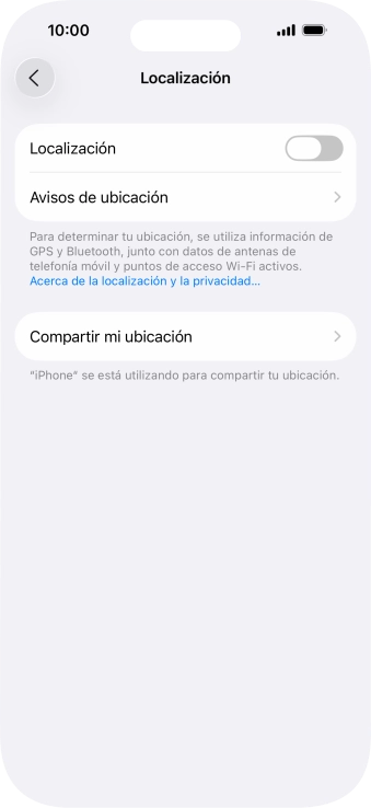 Pulsa el indicador junto a Pulsa el indicador junto a