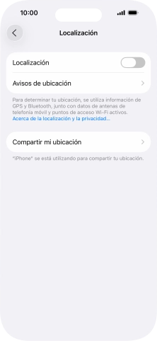 Pulsa el indicador junto a Pulsa el indicador junto a