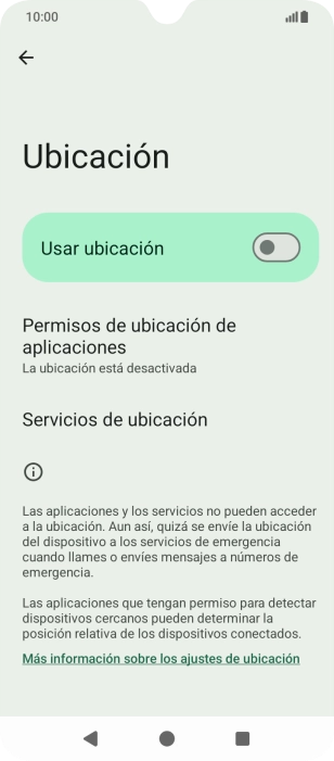 Pulsa el indicador junto a Pulsa el indicador junto a
