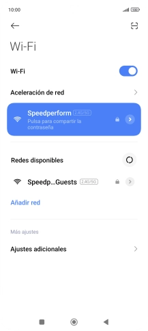 Pulsa la tecla de inicio para terminar y regresar a la pantalla de inicio.