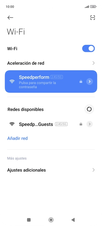 Pulsa la tecla de inicio para terminar y regresar a la pantalla de inicio.