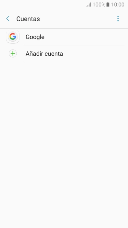 Pulsa la cuenta deseada. Pulsa la cuenta deseada.