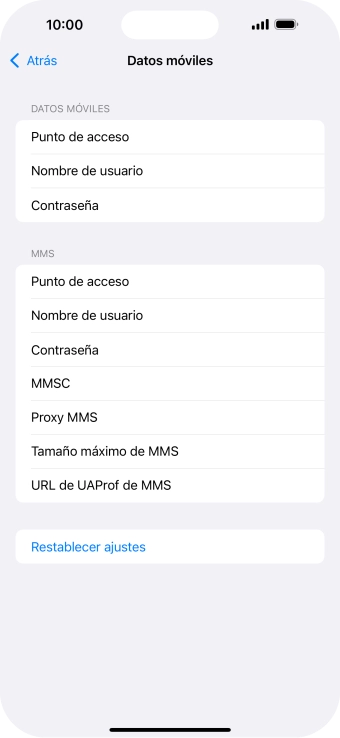 Pulsa Punto de acceso e introduce airtelwap.es. Pulsa Punto de acceso e introduce airtelwap.es.