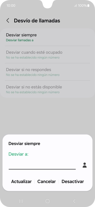 Pulsa Desactivar. Pulsa Desactivar.