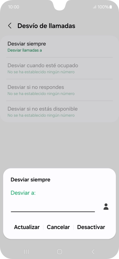 Pulsa Desactivar. Pulsa Desactivar.