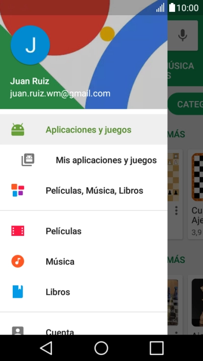 Pulsa Mis aplicaciones y juegos. Pulsa Mis aplicaciones y juegos.