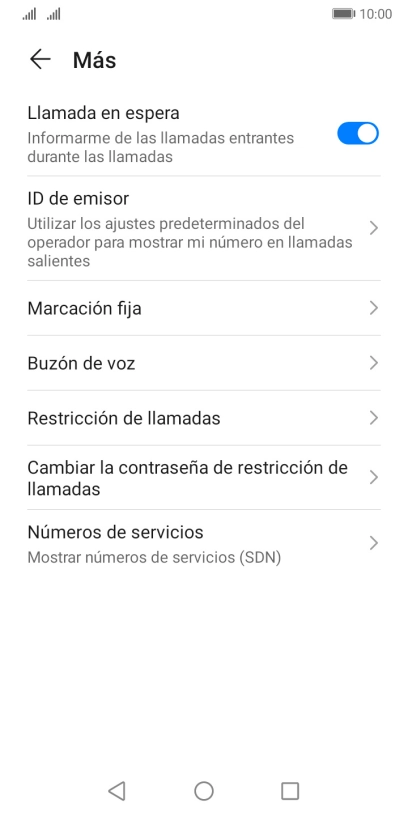 Pulsa el indicador junto a Pulsa el indicador junto a