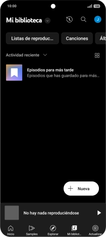 Pulsa la lista desplegable. Pulsa la lista desplegable.