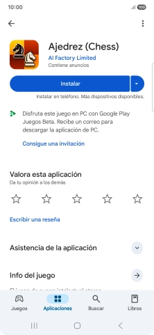 Pulsa la tecla de inicio para terminar y regresar a la pantalla de inicio.