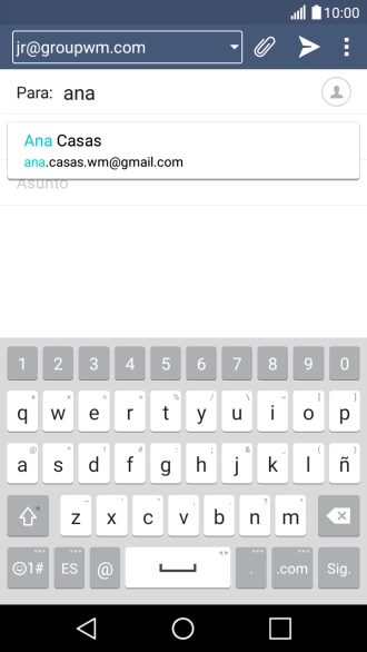 Pulsa el contacto deseado. Pulsa el contacto deseado.