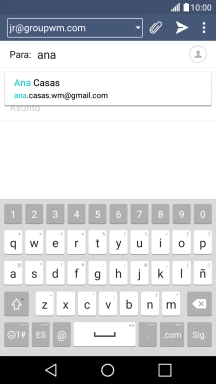 Pulsa el contacto deseado. Pulsa el contacto deseado.