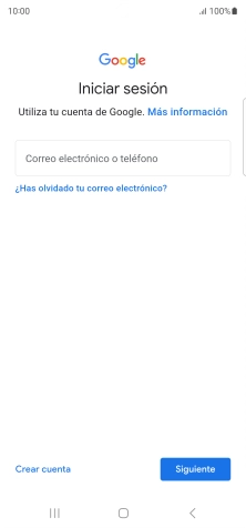 Si no tienes una cuenta de Google, pulsa Crear cuenta y sigue las indicaciones de la pantalla para ver cómo crear una cuenta nueva. Si no tienes una cuenta de Google, pulsa Crear cuenta y sigue las indicaciones de la pantalla para ver cómo crear una cuenta nueva.
